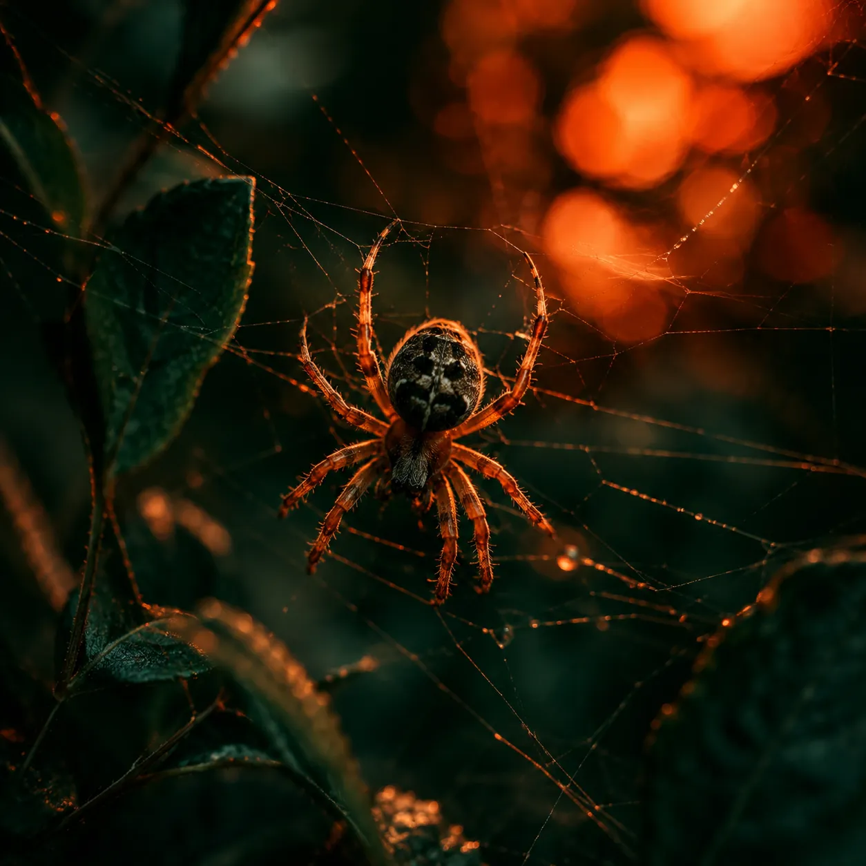 Controle profissional de aranhas